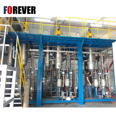Peralatan Penyulingan Minyak Turnkey UL Unit Pemurnian VE Kemurnian Tinggi